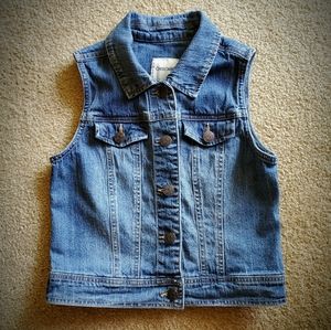 CHEROKEE GIRL'S DENIM VEST